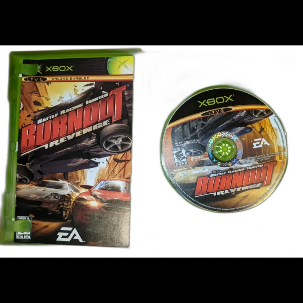 Burnout Revenge, XBox,‎ Complete, Great Condition